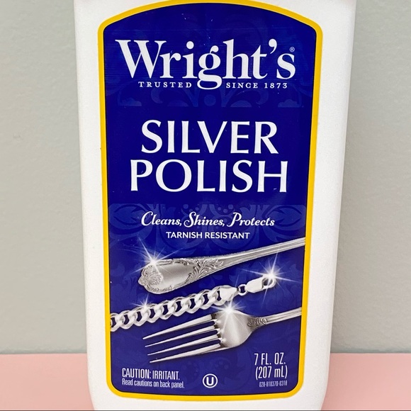 Wright's Silver Cleaner and Polish 7 oz (2 Pack) Removes Tarnish, Ammonia Free - Picture 3 of 4
